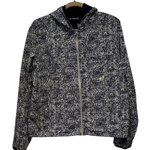 Outdoor Voices Navy and White Jacket size small